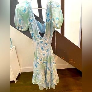Brunch or Date Night Approved Watercolor Dress